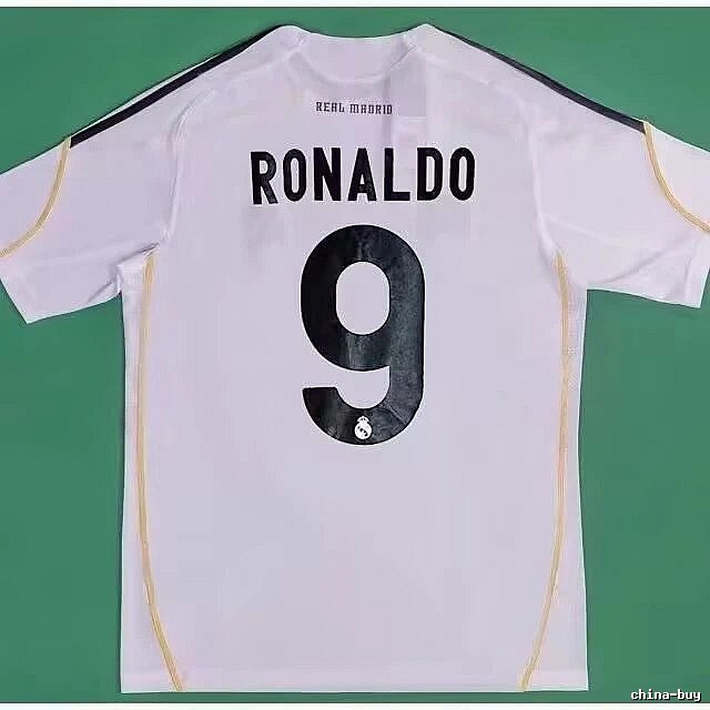 Real Madrid Summer Retro Teka soccer jersey White Retro Football with Clean Finish