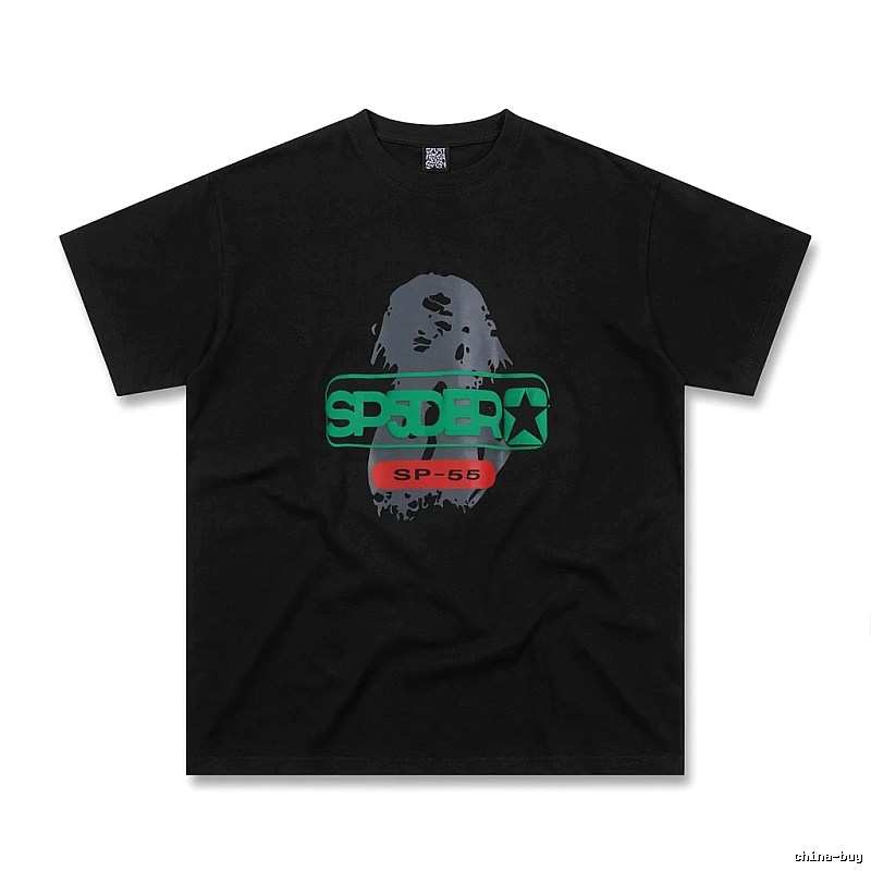 Sp5der Dark Cool Trend Short Sleeve
