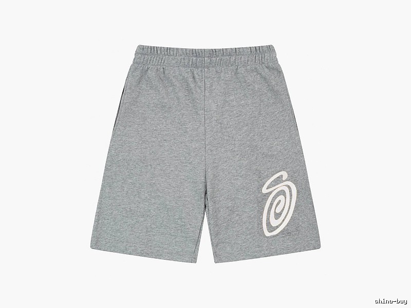 Stussy classic casual gray shorts
