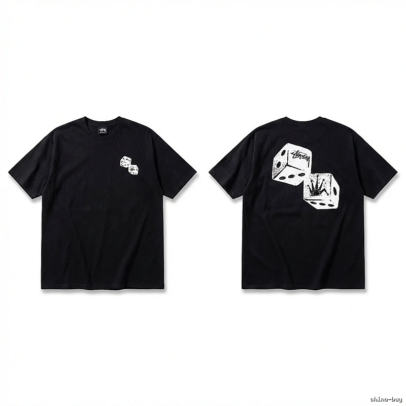 Stussy Dice Series Black T-shirt