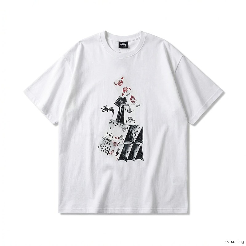 Stussy Playing Card Series White T-shirt