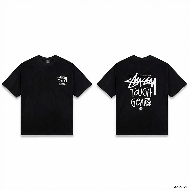 Stussy trendy and cool style black T-shirt