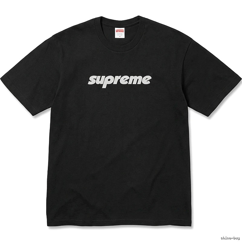 Supreme basic simple black T-shirt