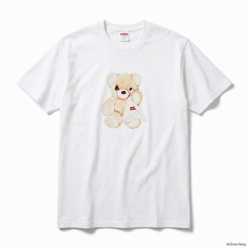 Supreme Bear Trend Brand White T-shirt