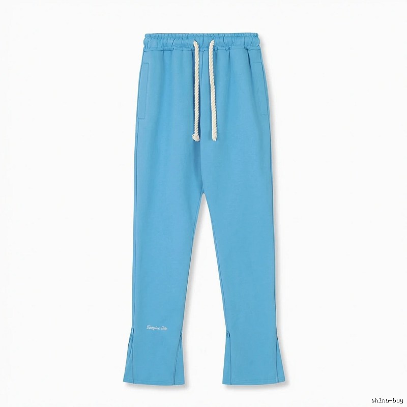 SynaWorld casual style blue sweatpants