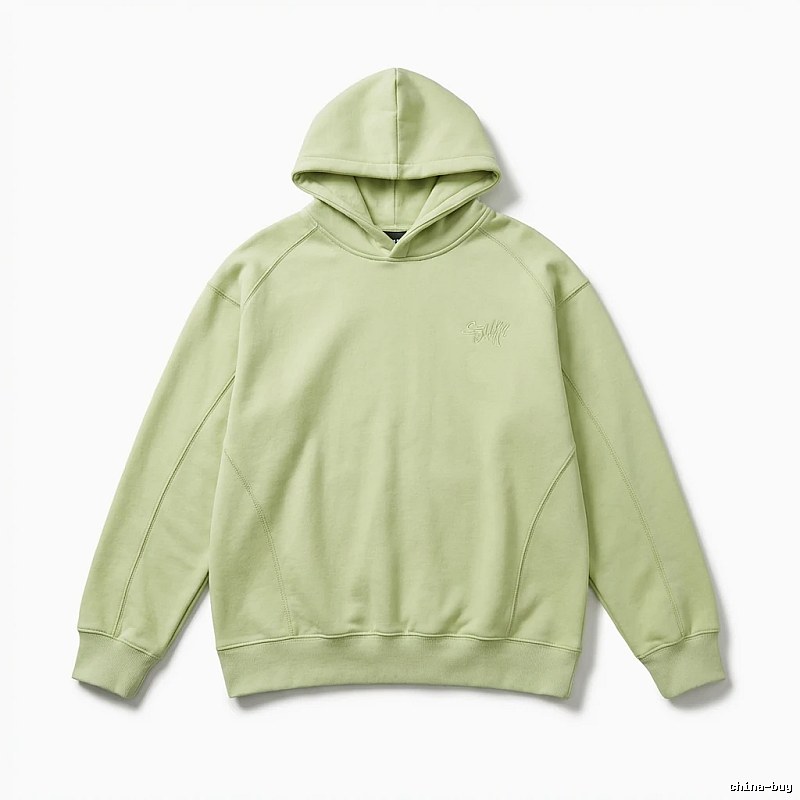 SynaWorld Hooded Minimalist Style Sweatshirt