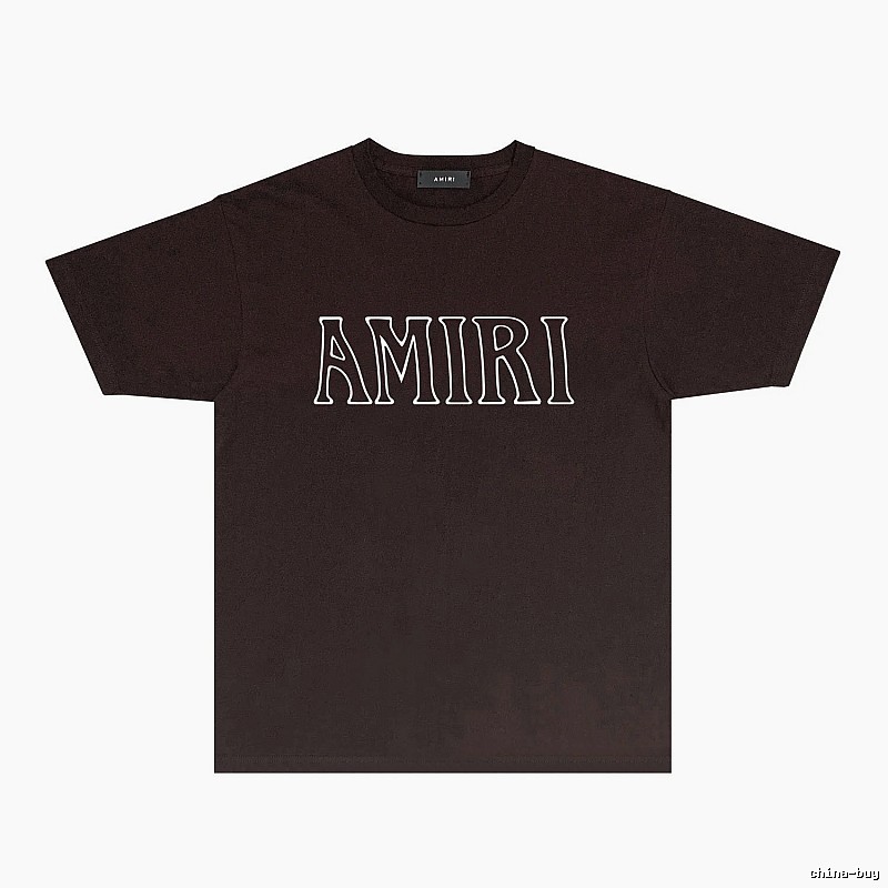 The basic black T-shirt of AMIRI