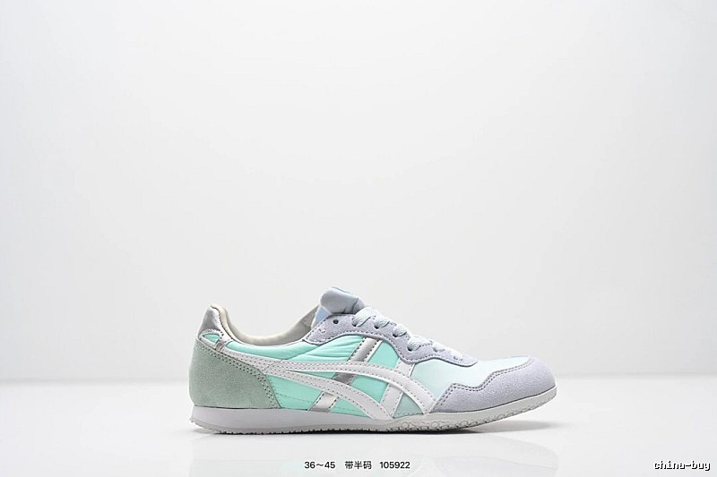 Tiger of Onitsuka retro light blue sports shoes