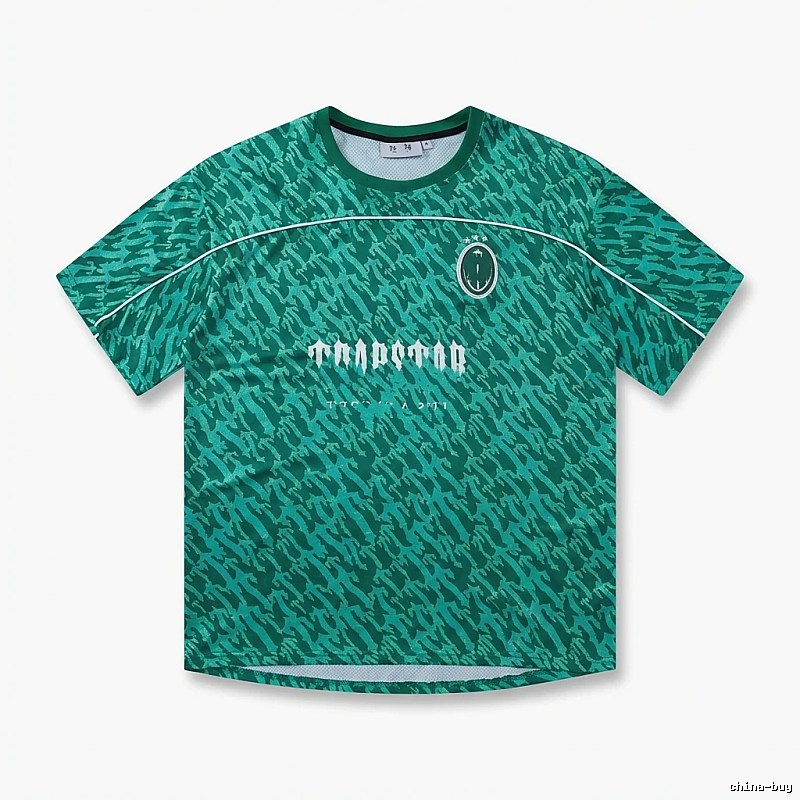 Trapstar Printed Trendy Green T-shirt