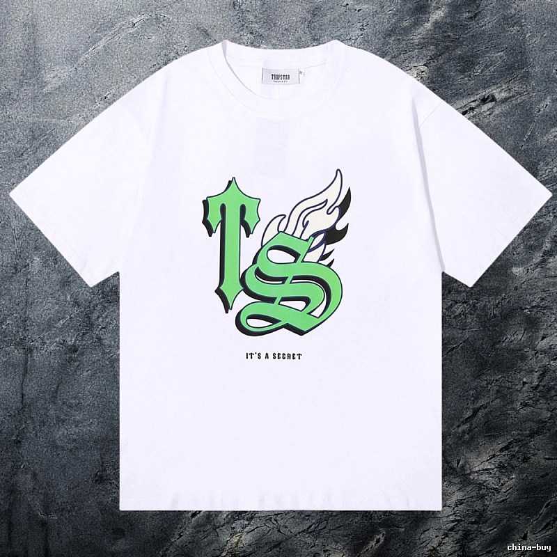 Trapstar Relaxed Keys graphic T-shirt Black White Key with Designer-Inspired Detail