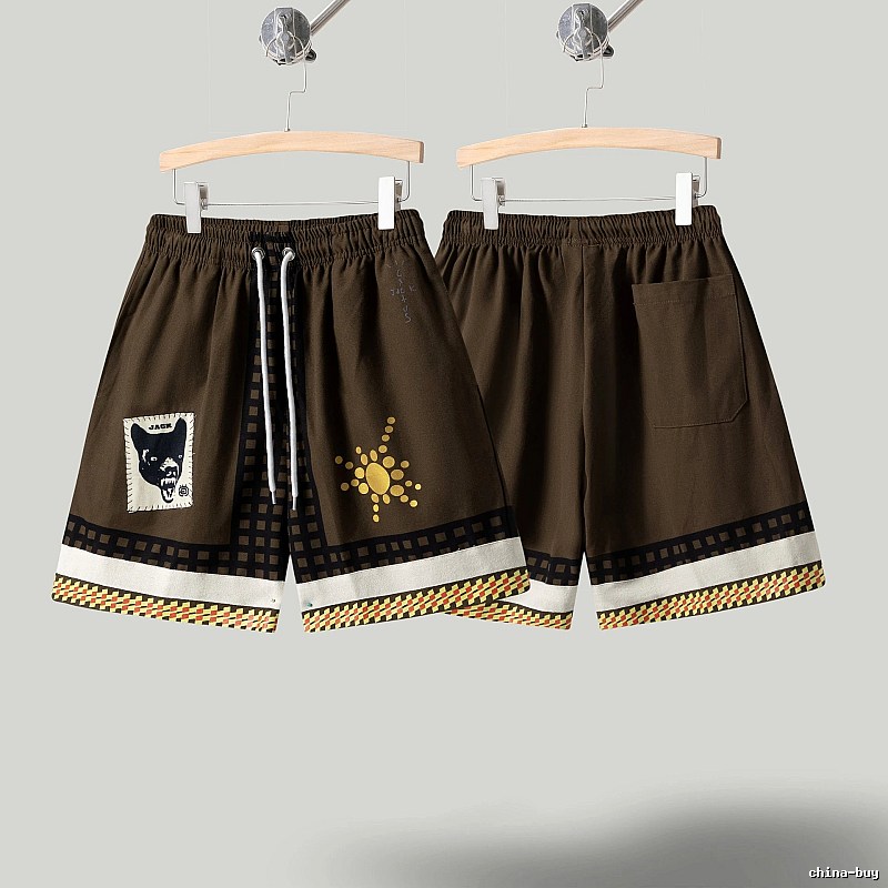 Travis Scott Cactus Jack American Retro Brown Shorts