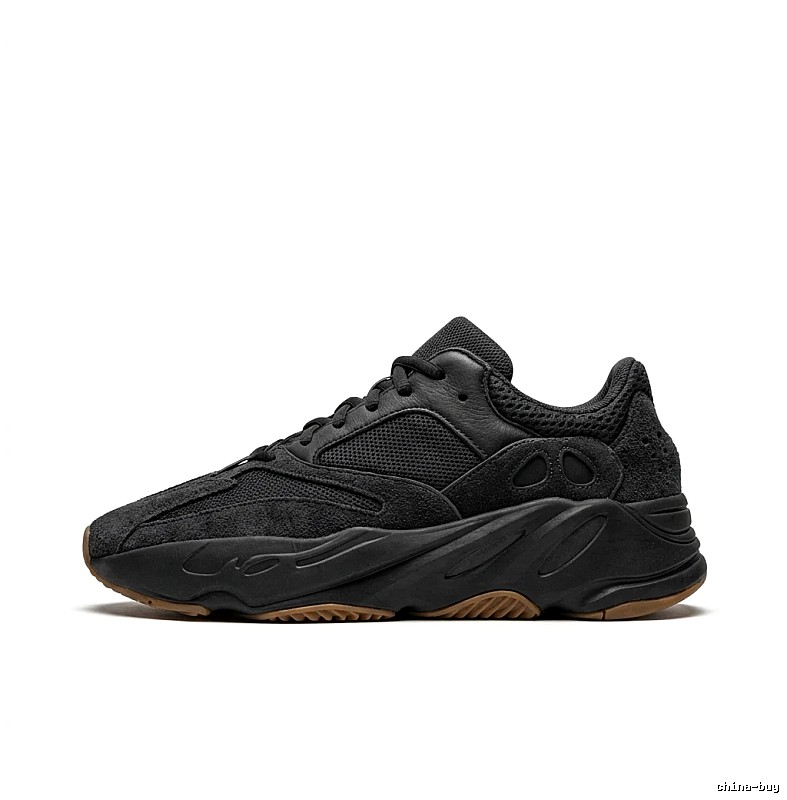 Yeezy 700 retro style black-brown shoes